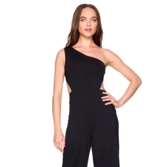 Susana Monaco Cut Out Asymmetrical Jumpsuit - Size M - Picture 6 of 6